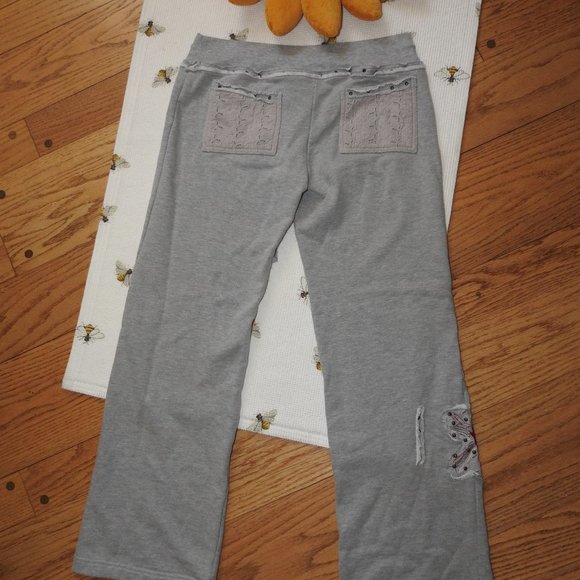 Lulumari Gray Pants Medium - Picture 4 of 6